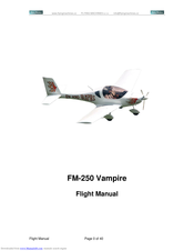 Flying Machines FM250 VAMPIRE Flight Manual