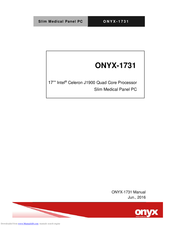 Onyx ONYX-1731 Manual