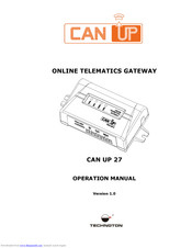 Technoton CAN UP 27 Operation Manual