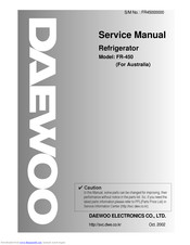 DAEWOO ELECTRONICS FR-450 Service Manual