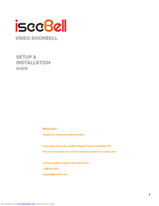 iseeBell WF100UK Setup And Installation Manual