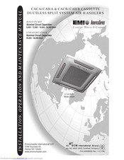 EMI CAH_24 Installation, Operation And Maintenance Manual