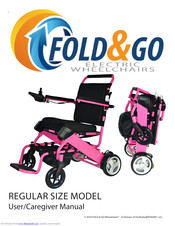 OneKubedDESIGNS FOLD & GO WHEELCHAIR User/Caregiver Manual