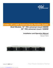 Alpha Technologies Cordex HP Installation And Operation Manual