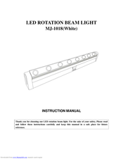Mega LED Lighting MJ-1018 Instruction Manual