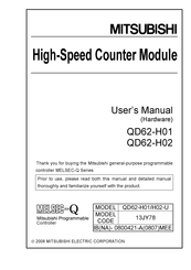 Mitsubishi QD62-H02 User Manual