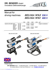 DR. BENDER 101096 Manual