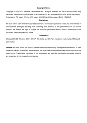 Handlink Technologies GW-1 User Manual