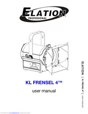 Elation KL FRENSEL 4 User Manual