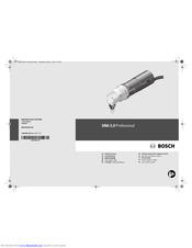 Bosch 0 601 530 1 Original Instructions Manual