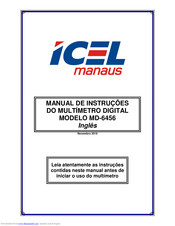 Icel Manaus MD-6456 Instruction Manual