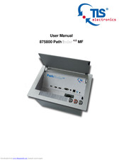 TLS 875800 User Manual