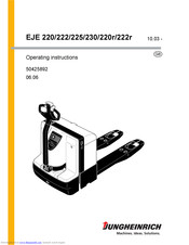 Jungheinrich EJE 225 Manuals | ManualsLib