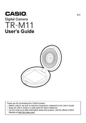 Casio TR-M11 User Manual