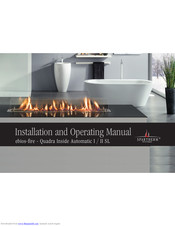 ebios-fire Quadra Inside Automatic I SL Installation And Operating Manual