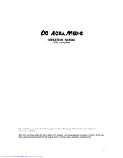 Aqua Medic CO2 complet Operation Manual