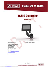 Taege RC350 Owner's Manual