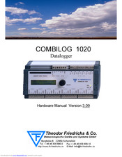 Theodor Friedrichs COMBILOG 1020 Hardware Manual