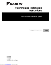 Daikin EKSV21P Planning And Installation Instructions