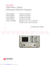 Keysight PNA-L N5230C Configuration Manual