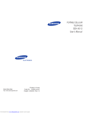 Samsung SCH-A512 User Manual