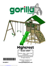 Gorilla Playsets 2500T Manual