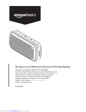 AmazonBasics B01GF4YAWI Operation Instructions Manual