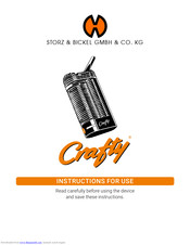 Storz & Bickel GMBH Crafty Instructions For Use Manual