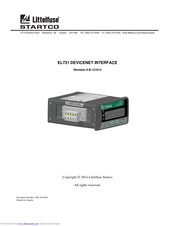 Littlefuse Startco EL731 User Manual