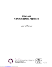 Portwell PNA-3303 User Manual