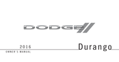 Dodge Durango 2016 Owner's Manual