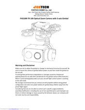 Foxtech FH310IR-TR Manual
