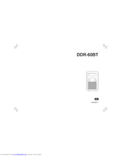 Sangean DDR-60BT Manual