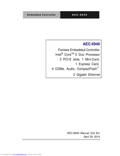 Aaeon AEC-6940 Manual