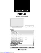 Nakamichi PDP-42 Service Manual Digest