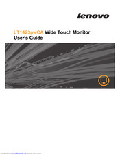Lenovo ThinkVision LT1423pwCA User Manual