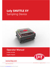 LELY SHUTTLE XY Operator's Manual