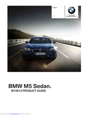 BMW M5 Sedan 2013 Product Manual