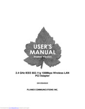 Planex GW-DS54SGX User Manual