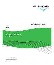 HP PROCURVE 2910AL Access Security Manual