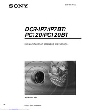 Sony Handycam DCR-PC120 Operating Instructions Manual