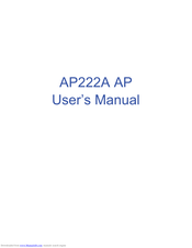 Atheros AP222A User Manual