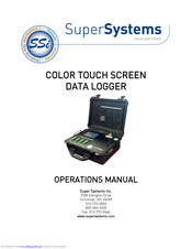 Super Systems SDS8140 Operation Manual