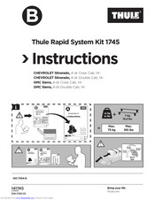 Thule 1745 Instructions Manual
