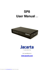 Jacarta SP8 User Manual