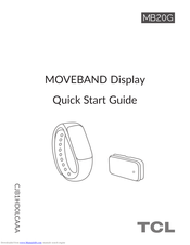 TCL MB20G MOVEBAND Display Quick Start Manual
