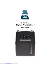 Audio A10-TX-B User Manual