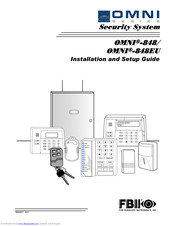 Fire Burglary Instruments OMNI-848EU Installation & Setup