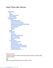 Awair Glow User Manual