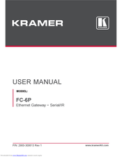 Kramer FC-6 User Manual